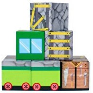 Resim Megacraft Manyetik Bloklar Tren Seti 