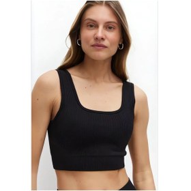 Resim Leggıfy Dantelli Spor Sütyen Üstü 207020714 Siyah 