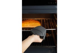 Resim Nishev Silikon Fırın Eldiveni Isı Yalıtımlı Kaymaz Mikrodalga Fırın Tencere Tepsi Tutma Eldiveni 