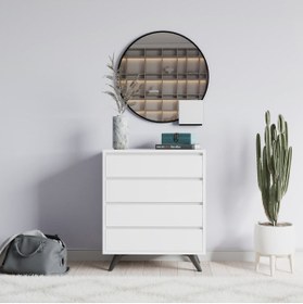 Resim Genel Markalar Suvera 4 Çekmeceli Şifonyer Beyaz 