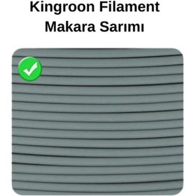 Resim Silk Pla Filament Mavi Parlak Safir Mavi - 1.75mm 1kg - Ekstra Parlak 