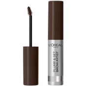 Resim L'oreal paris brow artist plump&set renkli kaş sabitleyici maskara - 108 dark brunette 