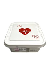 Resim Genel Markalar Ofis Ev Için Ecza Dolabı Ilk Yardım Düzenleme Kutusu Organizer 4,5lt 