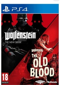 Resim BETHESDA Wolfenstein The New Order + Wolfenstein The Old Blood PS4 Oyun 
