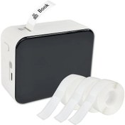 Resim Willowhaven Marklife P15 Gelişmiş Mini Etiket Yapıcı Beyaz Yazıcı Ve 15x30mm Şerit Beyaz 