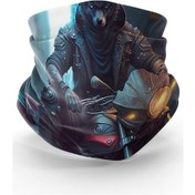 Resim Bebo Store Extreme Spor Motor Ve Bisiklet Kullananlara Özel Desenli Buf Boyunluk Bandana Balaklava - 12032024-4 