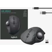 Resim Logıtech Mx Ergo Kablosuz Mouse-Siyah 910-005179 