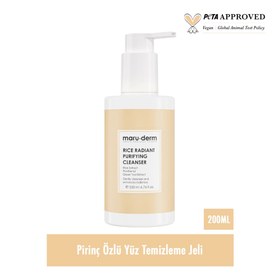 Resim Maruderm Pirinç Özlü Aydınlatıcı Yüz Temizleme Jeli 200 ml 