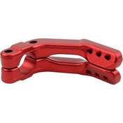 Resim Cloudstore Kırmızı Alüminyum Alaşım Motosiklet El Koruyucu 22/28mm Evrensel Off-road El Koruma 