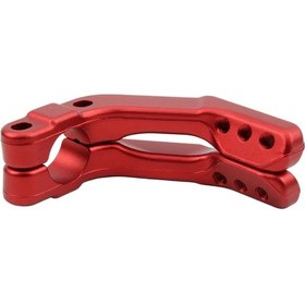 Resim Cloudstore Kırmızı Alüminyum Alaşım Motosiklet El Koruyucu 22/28mm Evrensel Off-road El Koruma 