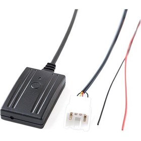 Resim Araba 5pin Aux Bluetooth Mp3 Adaptörü Ses Kablosu + Ford Babf Falcon İçin Mıc 