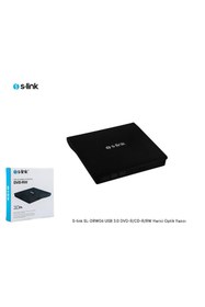 Resim LITE-ON S-link SL-DRW06 USB 3.0 DVD-R-CD-R-RW- Dvd-Rw Ultra Slim Harici Optik Yazıcı Siyah 