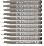 Resim Genel Markalar Drawing System Teknik Çizim Kalemi 11'li Tam Set-4 