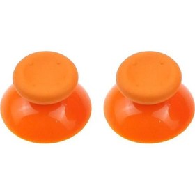 Resim Orange-jcd 2 Adet Analog Joystick Thumb Çubuk Kavrama Kapağı Microsoft Xbox 360 Joypad Denetleyici Thumbsticks Kapak 