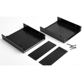 Resim Elektronik Proje Kutusu (Ölçüleri: 154X174X61Mm) - Siyah 