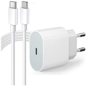 Resim Type-c-lightning Apple Uyumlu iPhone 14/13/13pro/12 Mini/12 Pro/12 Pro Max/se 2020/11 Pro/11 Pro Max/xs/ Xs Max/xr/ İle X 8 Plus Hızlı Şarj Şarj Cihazı 20 W 1 M Beyaz 