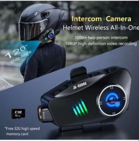 Resim Kameralı İntercom 2 Kişi Bağlanabilir Hafıza Kart Hediyeli Jiekai Jk-6000k -2632 1 Adet 