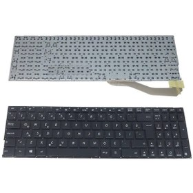 Resim Notespare Asus ile Uyumlu X540UB-GO082, X540UB-GO355T, X540UB-GO356T Notebook Klavye Siyah TR 