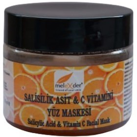 Resim Melexder Salisilik Asit & C Vitamini Yüz Maskesi 80 ML 