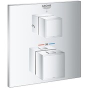 Resim Grohtherm Cube Termostatik Banyo/Duş Bataryası 24154000 Krom 