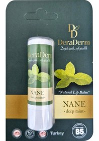 Resim Deraderm Natural Lip Balm Nane 5 Gr 