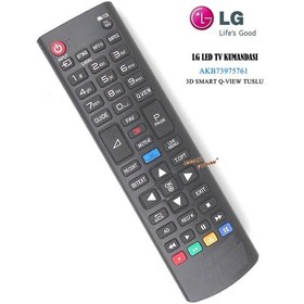 Resim Lg Led Tv Kumandası 3D Smart Q.Wiev Tuslu Akb73975761 
