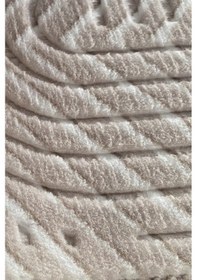 Resim Lüle Halı Delüx Kaymaz Taban Halı Yolluk Gri Renk, Dlx7053 Vizon 