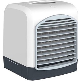 Resim Taşınabilir Mini Masaüstü Klima Usb Küçük Fan Soğutma Nemlendirici Aromaterapi Hava Soğutucu Buzlu Su Tankı İle 0nboz2 Renkli 