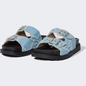 Resim DeFacto Kadın Düz Taban Jean Terlik D8987AX25SMBE230 Mavi 