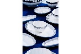 Resim Acar Marlene Silver 6 Kişilik 37 Parça Kahvaltı Takımı 