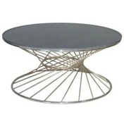 Resim Orta Sehpa Brc RiVOLİ MODEL Siyah Düz Cam Metal Transmisyon Gold renk Kaplama Ayak El Yapım 