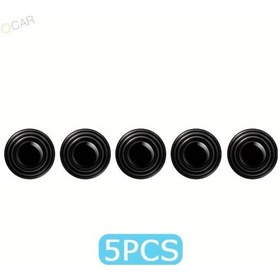 Resim Dream011 Siyah 5 Adet Çarpışma Önleyici Silikon Kapı Padi Dayanıklı Ses Yalıtımı Otomotiv Aksesuarı 