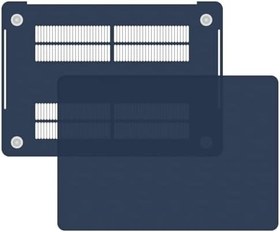 Resim BUFF LABS Blogy MacBook Pro 14.2 İnç ile Uyumlu Crystal Fit Kılıf (Lacivert) 