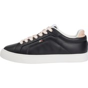 Resim Tommy Hilfiger Icon Court Siyah Kadın Sneaker 