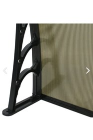 Resim SUNDURMAGROSS Kapı Pencere Üstü Pratik Sundurma 360 X 80 Cm Siyah 