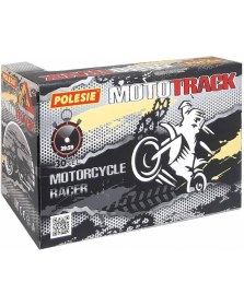 Resim Polesie Yarış Motosikleti Cross Siyah No:7 