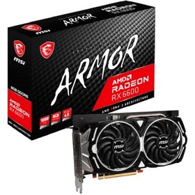 Resim MSI Radeon RX 6600 ARMOR 8GB GDDR6 128 Bit Ekran Kartı 