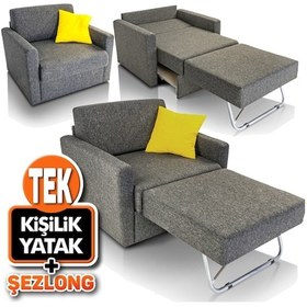 Resim Seray Seray Yataklı Şezlonglu Servol Koltuk 