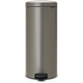 Resim Brabantia Çöp Kutusu 30 Litre Newicon Pedallı Platin 114441 