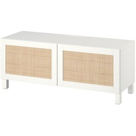 Resim Tv Sehpası, Beyaz, 120x42x48 Cm, Studsvıken, Stubbarp Beyaz 