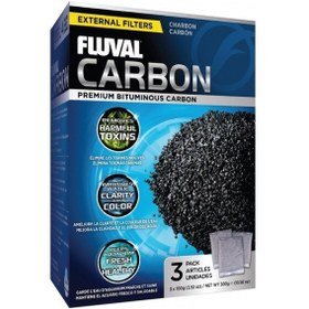 Resim Fluval Hagen Aktif Karbon Filtre Malzemesi 300 Gr 