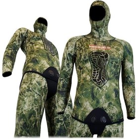 Resim Free-Sub 5Mm Expert Green Avcı Serbest Dalış Elbisesi (489036420) Çok Renkli 