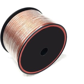 Resim Class 2x2.50 MM Hoparlör Seslendirme Kablosu 25metre Şeffaf 