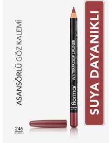 Resim Flormar Waterproof Lipliner Sudan Etkilenmeyen Dudak Kalemi 246 Rosebush 