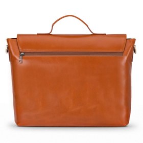 Resim Olympus Deri Evrak Çantası - 13"-14" / Taba 