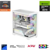 Resim Eternal Power Ryzen 7 9800X3D 32GB Ddr5 1tb M.2 Rtx 4070 B650 750W 240M 