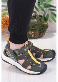 Resim Hammer Jack 24813 Crımson Rahat Esnek Orijinal Ürün Outdoor Erkek Sandalet Haki 