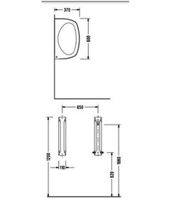 Resim Serel Pisuvar Ara Bölme 0120Sts110H 
