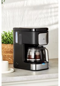 Resim Karaca Coffee Brew 2 in 1 Aroma Özellikli Filtre Kahve ve Çay Demleme Makinesi 