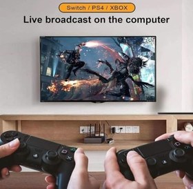 Resim Coverzone Ekran Görüntüsü Kayıt, Ses ve Video Capture Yakalama Kartı 1080p 30fps HDMI - USB Yakalama Kartı, Yüksek Çözünürlük, Canlı Yayın, Oyun ve Video Kaydı İçin İdeal 